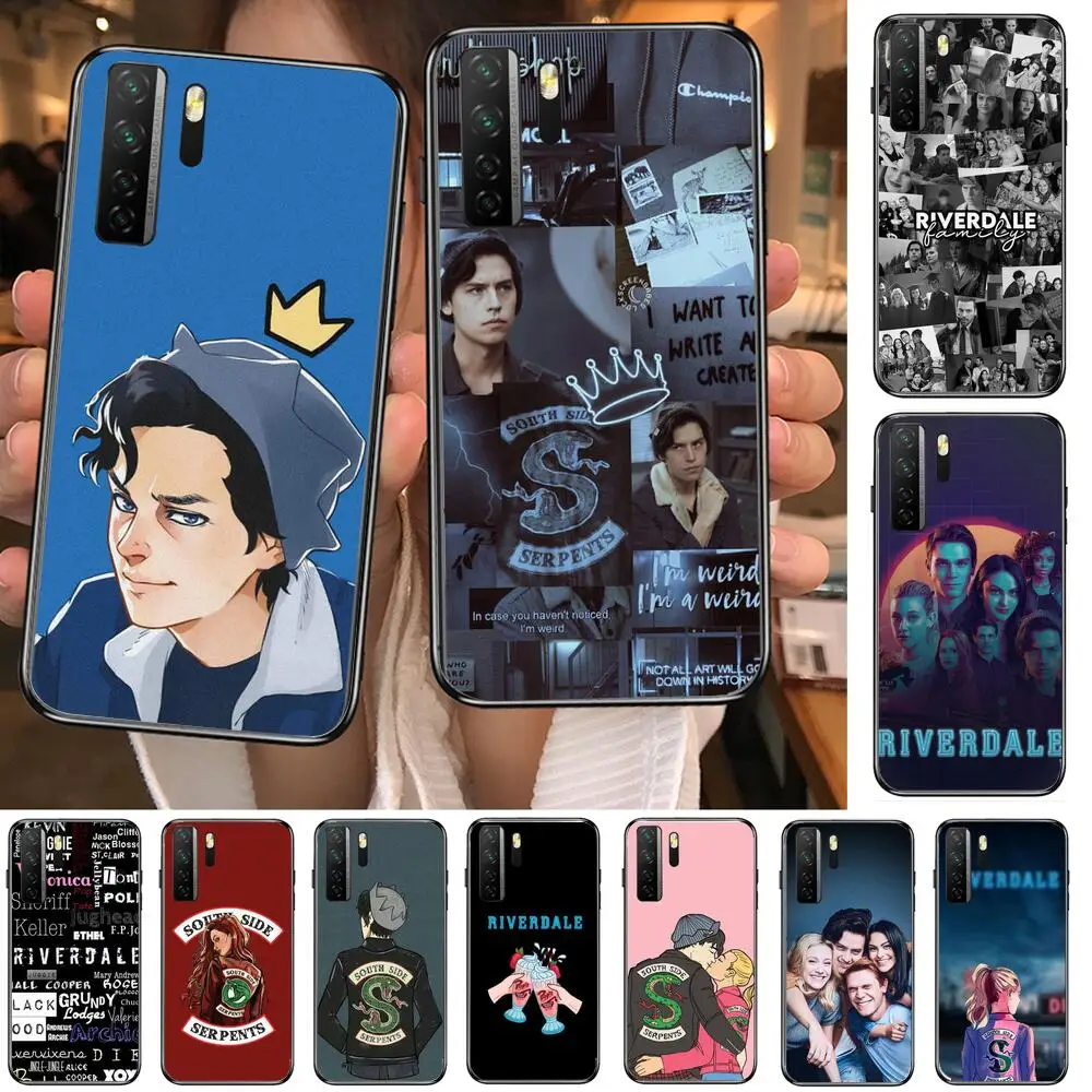 

Riverdale Tv Show Black Soft Cover The Pooh For Huawei Nova 8 7 6 SE 5T 7i 5i 5Z 5 4 4E 3 3i 3E 2i Pro Phone Case cases