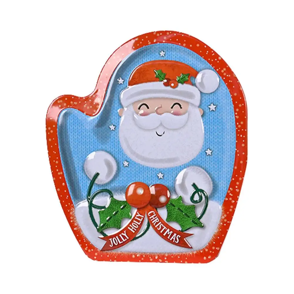 

Christmas Candy Box - Biscuit Tins Storage - Empty Gift Boxes - Biscuit Tins Candy Storage Boxes For Christmas Table Decoration
