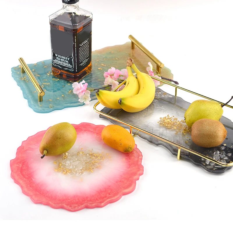 Супер большая силиконовая форма для подноса необычная эпоксидная смола|Глиняные