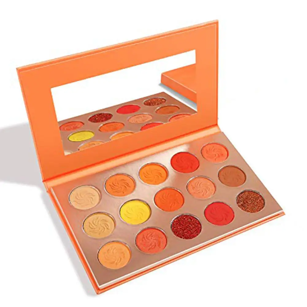 Палитра зеленых теней для век авокадо 15 цветов матовый Блестящий макияж