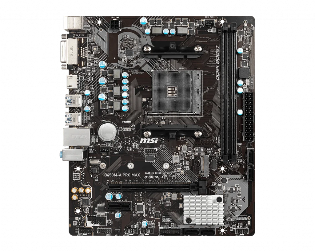 AMD Ryzen 5 PRO 2400G R5 Процессор + MSI B450M A MAX материнская плата набор еды гнездо AM4