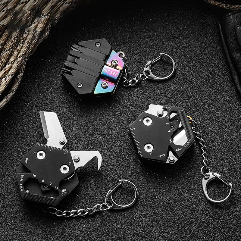 Mini Pocket Folding Knife Multi Function EDC Wrench Hunting Military Self Camping Survival Tool | Спорт и развлечения