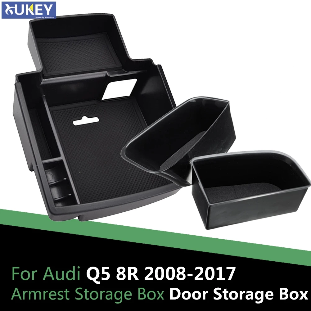 Подлокотник для Audi Q5 8R ящик хранения и боковой дверной органайзер центральной