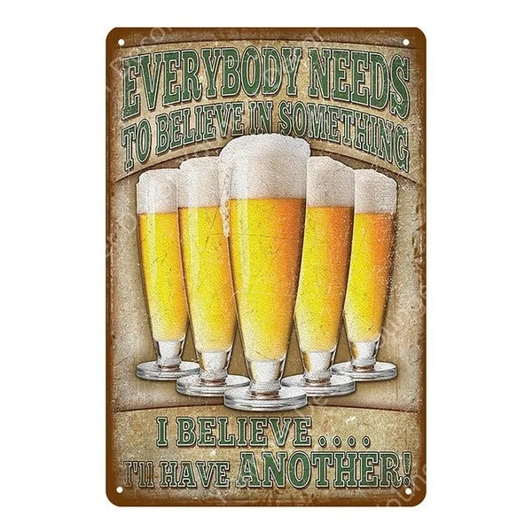 Люблю пиво зоны вечерние Декор Виски Ром бренди лаундж металлические знаки