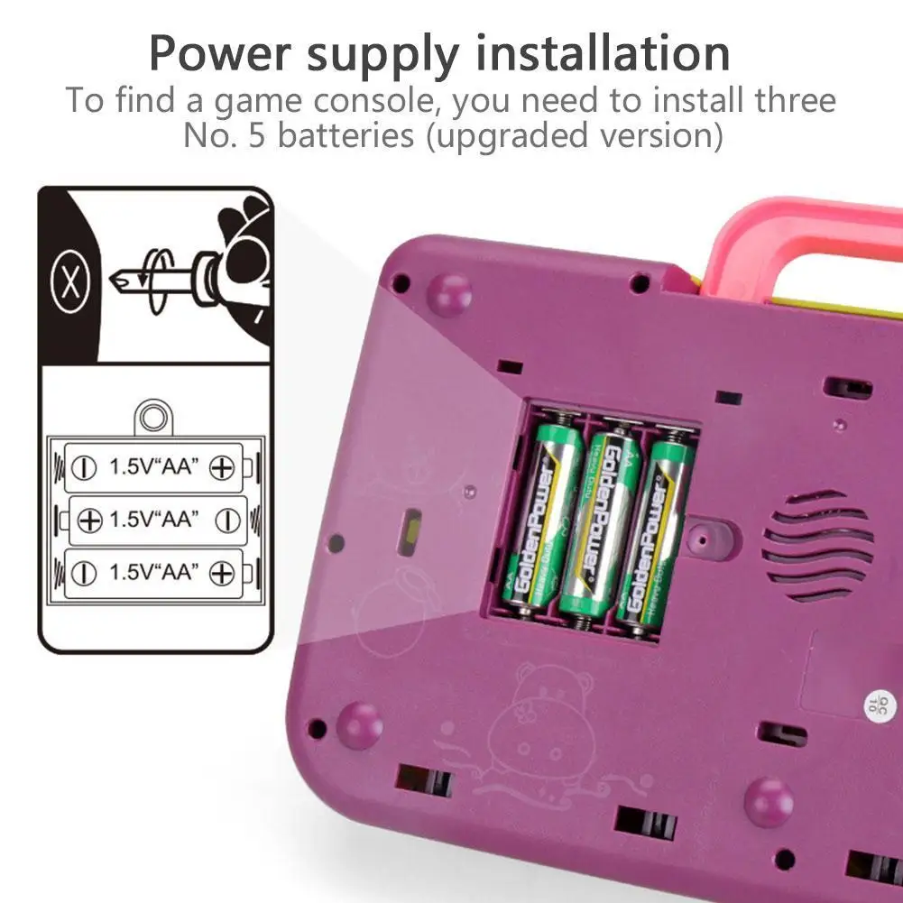 

Kid Early Educational Interactive Up Animals Toy With Toy Light Training Development Toy Learning Gift Baby Music Memory