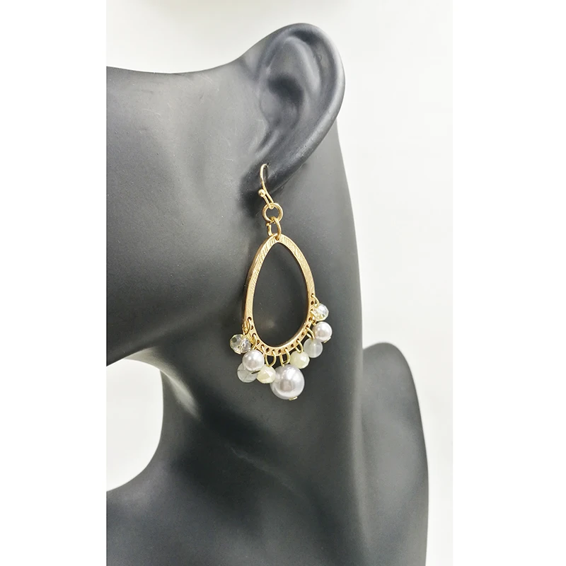 Женские серьги с подвеской в подарок от производителя из сплава Zine | Украшения и