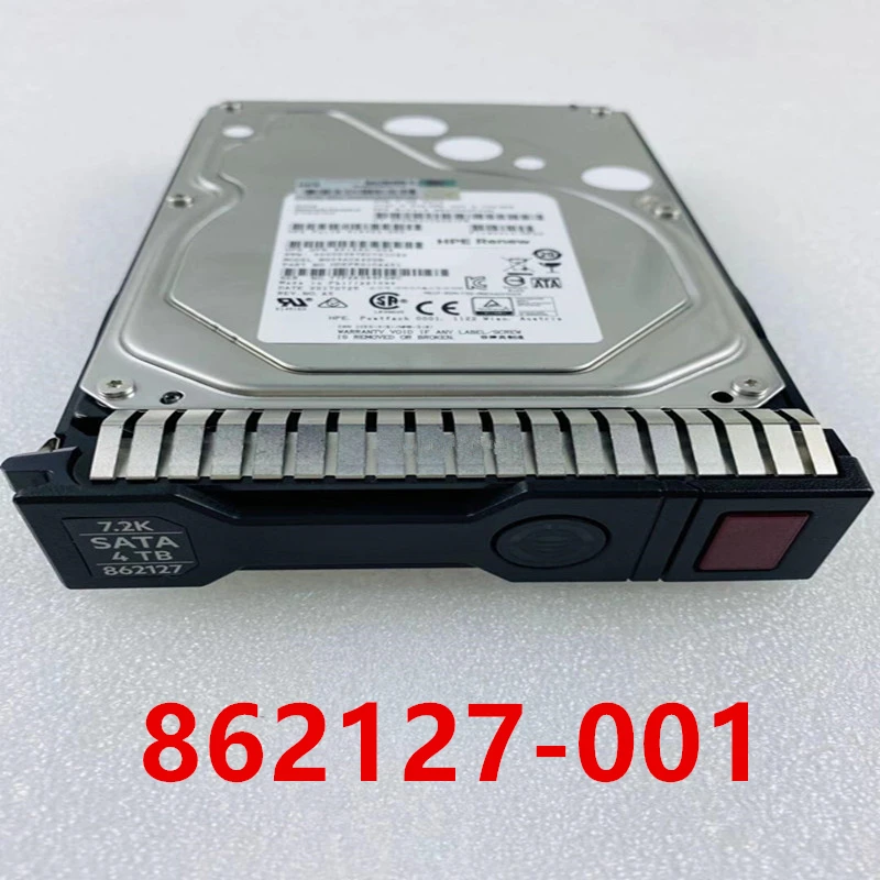 

95% New Original HDD For HP G8 G9 4TB 3.5" SATA 128MB 7200RPM For Internal HDD For Server HDD For 861678-B21 862127-001