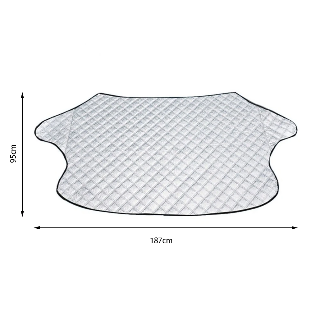 

187x95cm Car Window Windshield Waterproof Sun Shade Snow Frost Cover Protector Car Windshield Cover Protector Cover Protector