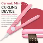 Керамический Мини-выпрямитель для волос утюжок для волос высококачественный плоский утюжок выпрямитель Горячая расческа мини-выпрямитель для волос