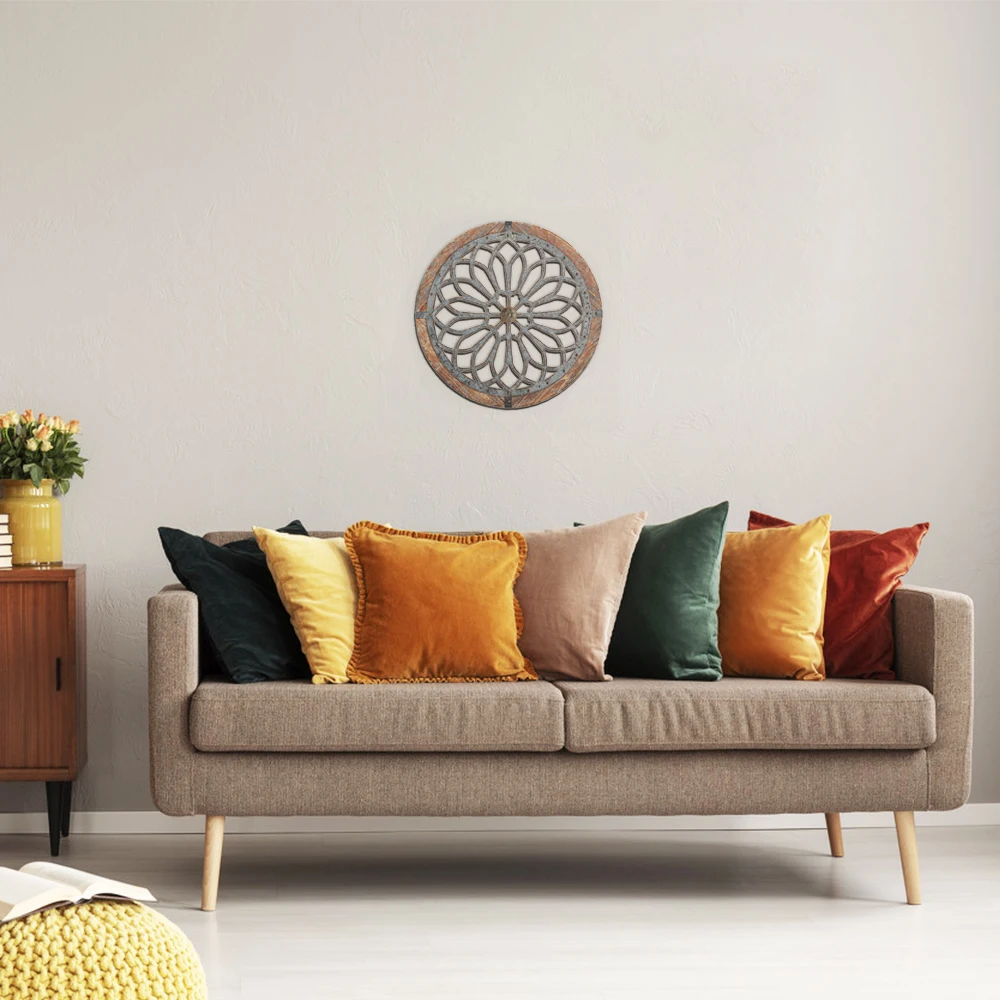 Металлические декоративные настенные медальоны деревянные украшения для дома и