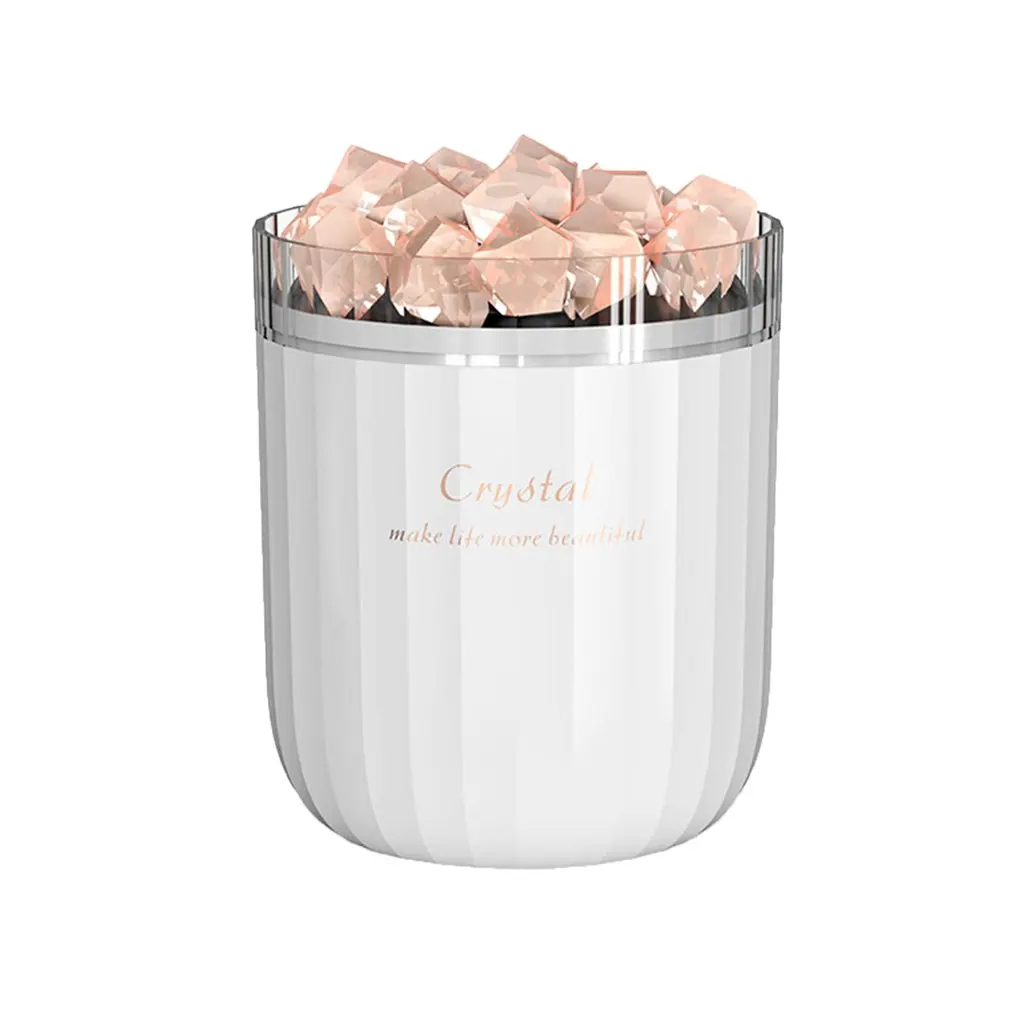

Portable Crystal Aromatheraphy Humidifier USB Wireless Aroma Essential Oil Diffuser with Atmosphere Lamp Home Air Humidificador