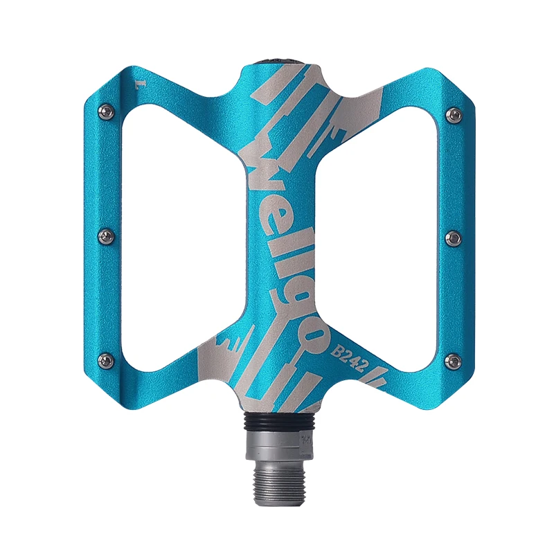 

Bicycle Accessories Wellgo B242 Aluminum Alloy Ultralight Sealed Bearing Road Mountain Folding Bike Pedals Bicycle Part