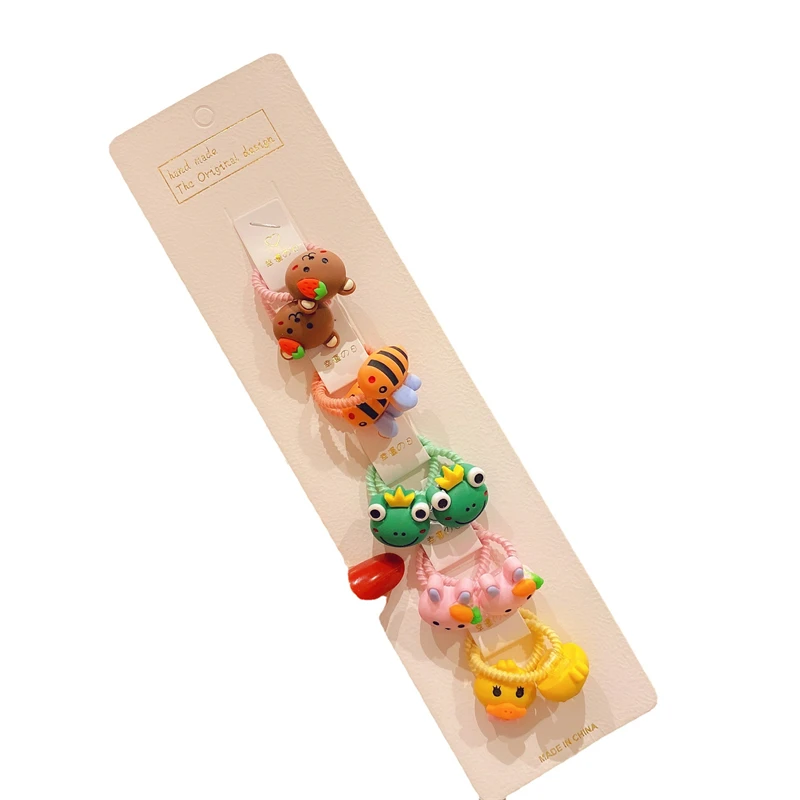 

New Hair Tie Fashion Hair Accessories Headwear Children's Rubber Band Cute Hair Ring For Girls