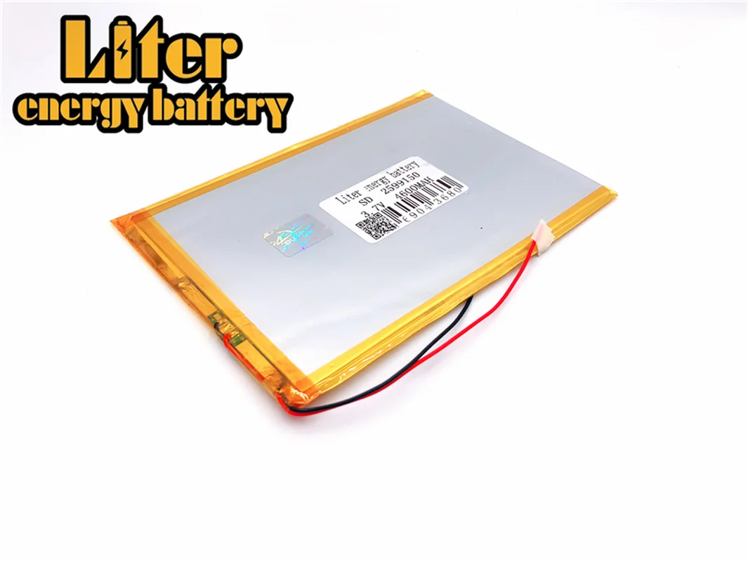 3,7 v 4600mah 2599150 25100150 Plib(полимерная литий-ионная батарея) литий-ионная батарея для планшетных ПК, электронных книг U55gt литровая энергетическая батарея