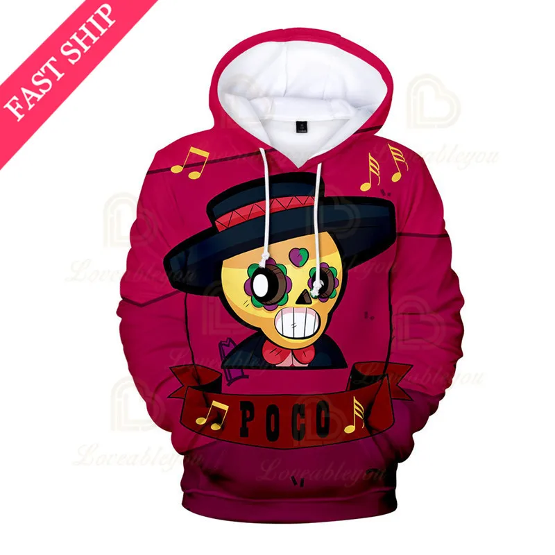 

Crow Shooter Kids Hoodie MAX Shooting Game Spike 3D Print Sweatshirt Tops Boys Girls Browlings Cartoon Star Tops Teen Clothes