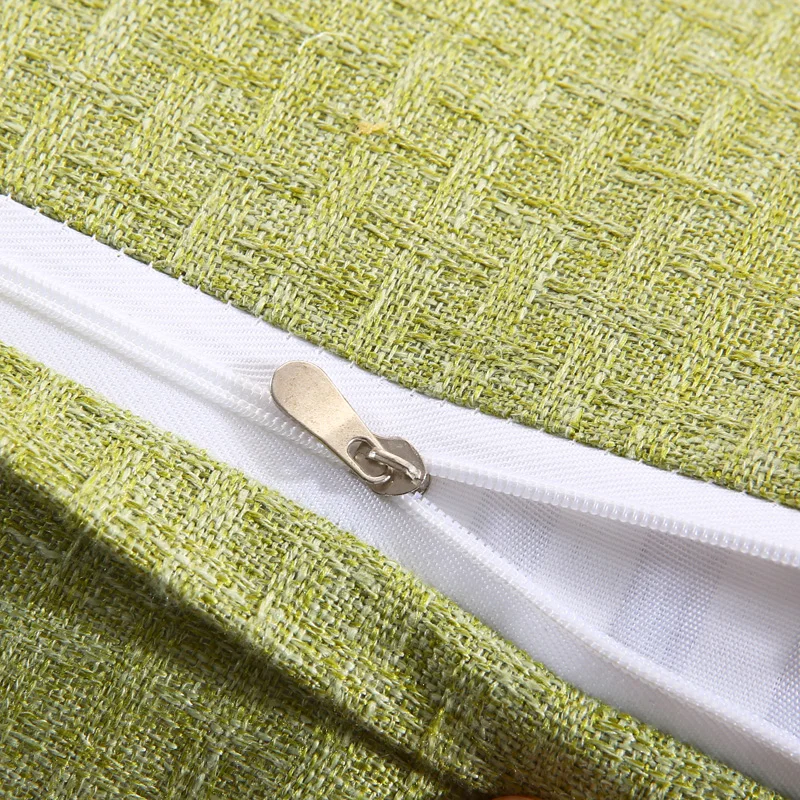 Треугольная подушка из хлопка и льна регулируемая высота подушки для дивана