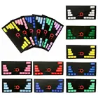 Модификаторы профиля 14 шт.компл. PBT прозрачный ABS цвет яркий цвет механическая клавиатура колпачки клавиш для механической клавиатуры колпачки клавиш