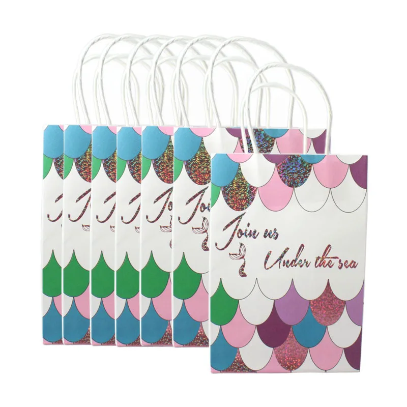 12 шт. бумажные подарочные пакеты для девочек|Подарочные сумки и упаковка| |
