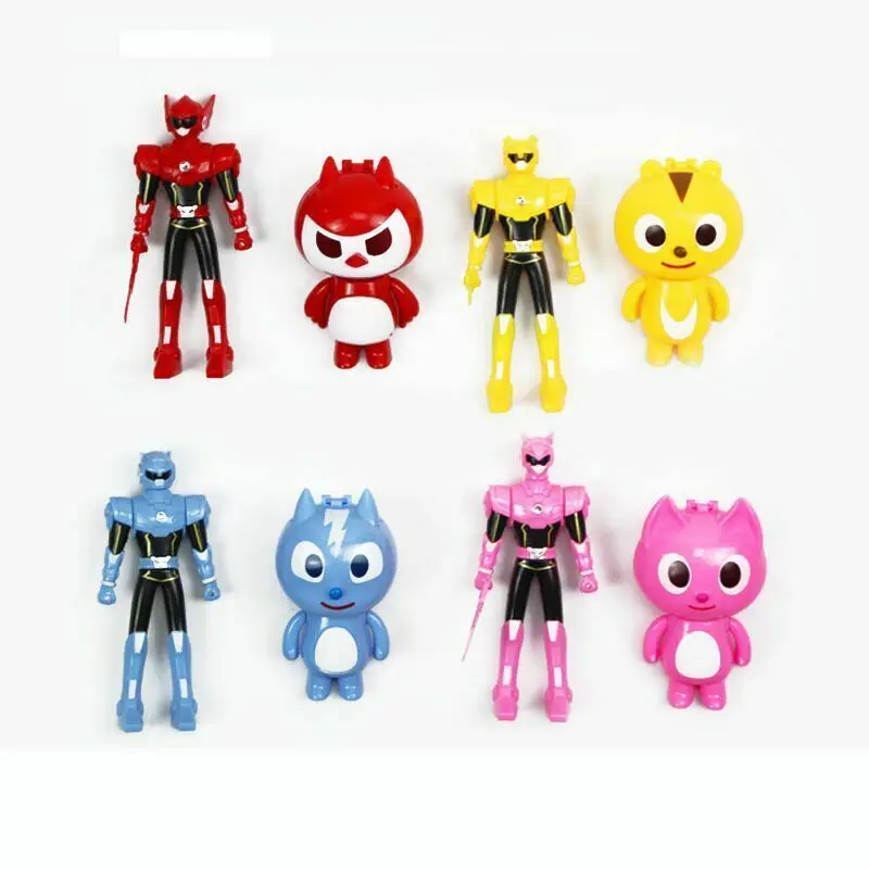 

Miniforce X Mini Action Figure Set Air Mini Force Robot Juguetes Commandox Agent Toys Anime Figurines for Boys Birthday Gifts