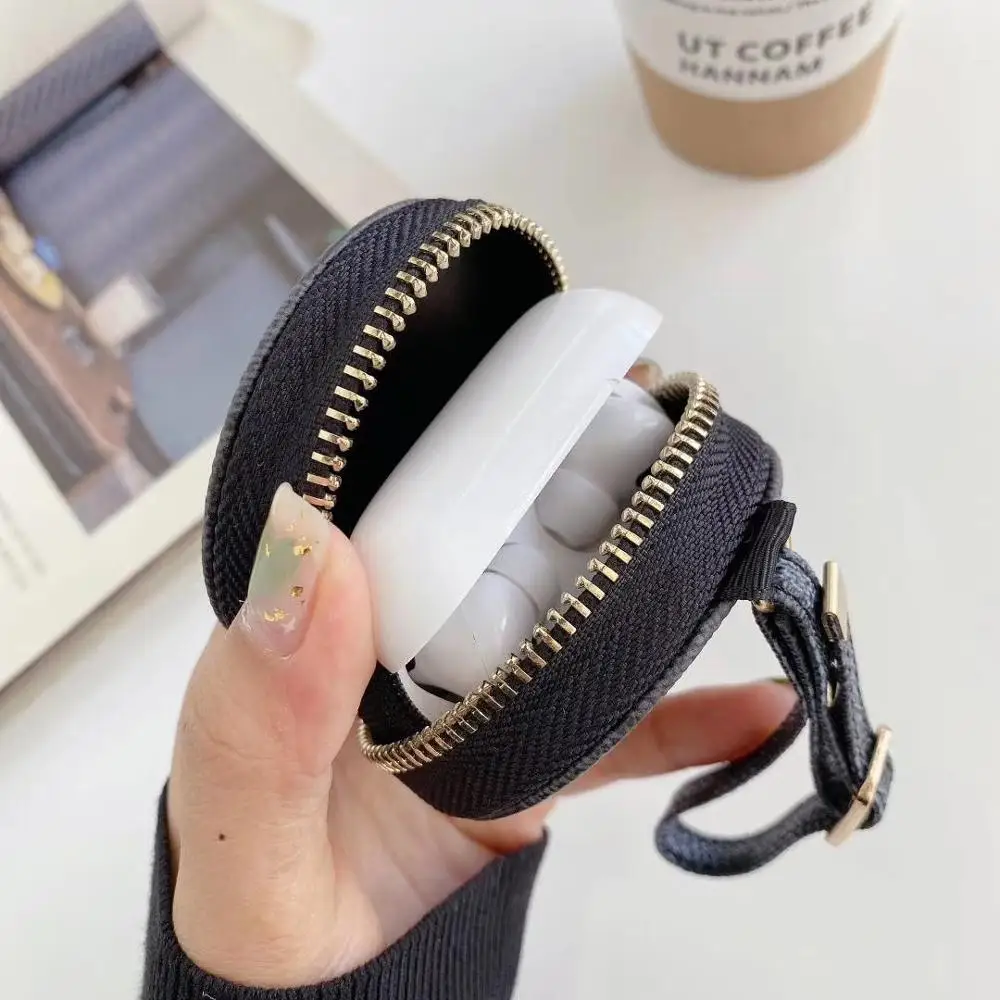 Luxury Design Universal Case for Bluetooth Earphone AP 1 2 3 Pro Protective Cover Hook Clasp Keychain Anti Lost No.89703 | Электроника