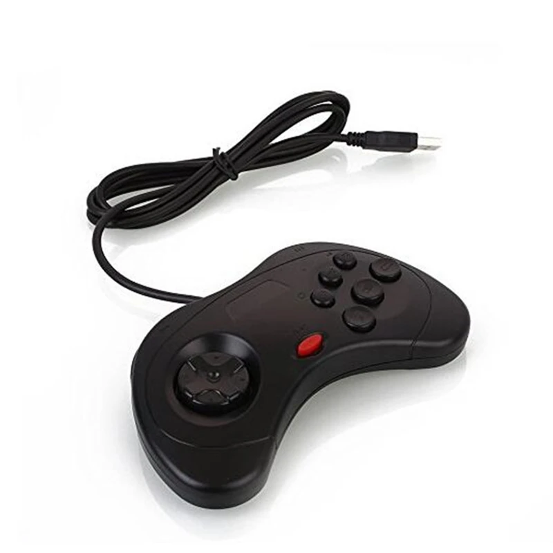 RISE-геймпад Usb классический Стиль ручкой из проволоки для все 16-битные Md-игры Sega