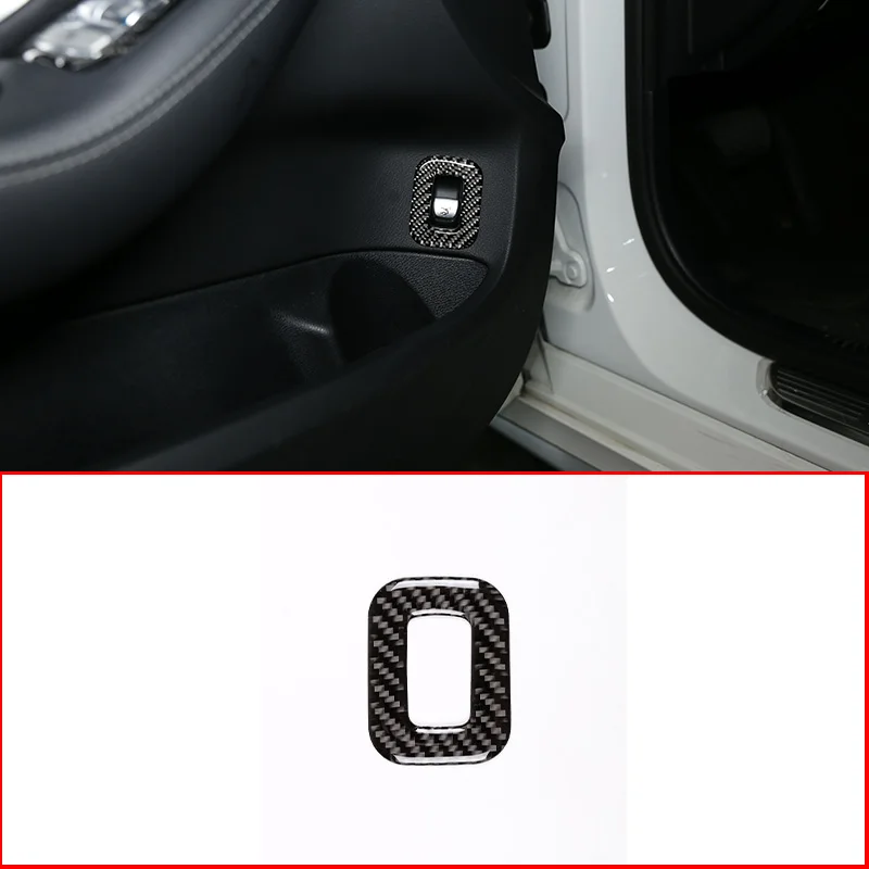 Мягкое углеродное волокно для Mercedes Benz C Class W205 GLC X253 2015 2019 наклейки на дверную раму