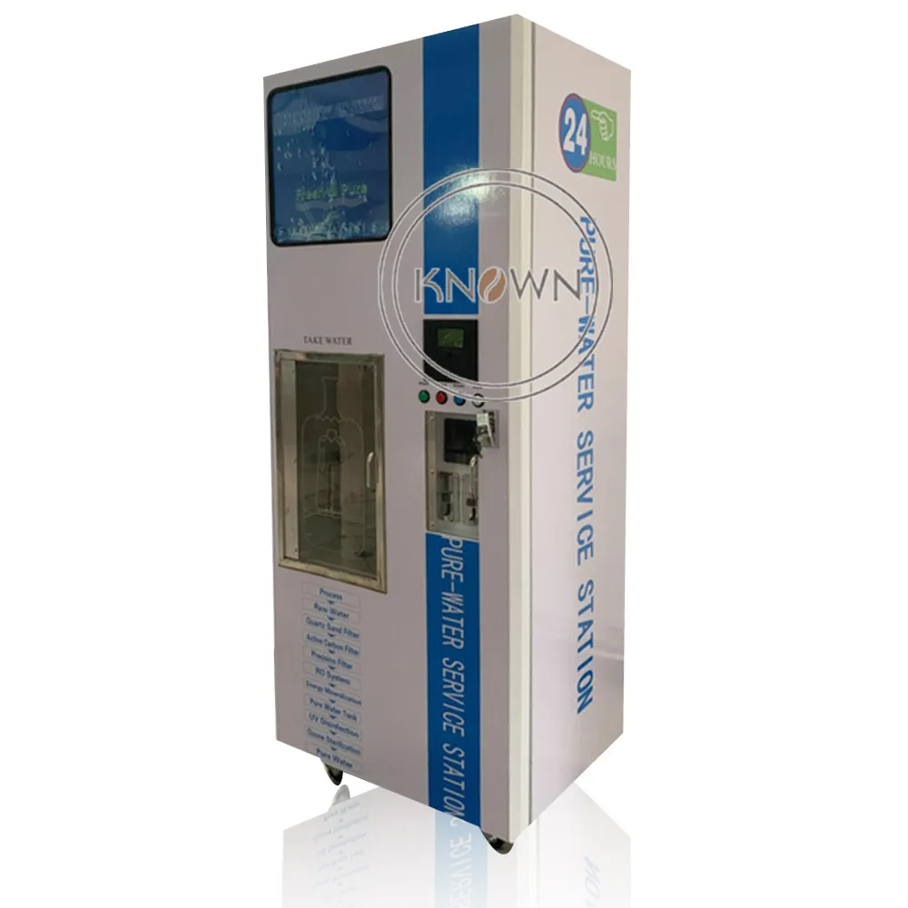 

400GPD 110L Reverse Osmosis Pure Water Vending Machine for 5 gallon bottle