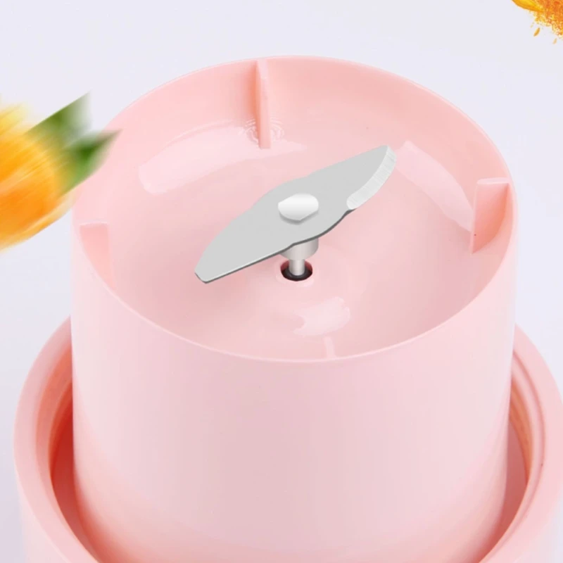 

USB Rechargeable Electric Fruit Juicer Bottle Portable Juice Food Blender Cup Mixer Citrus Orange SmoothieSqueezer