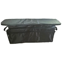 canoe inflatable boat seat storage bag with padded seat cushion