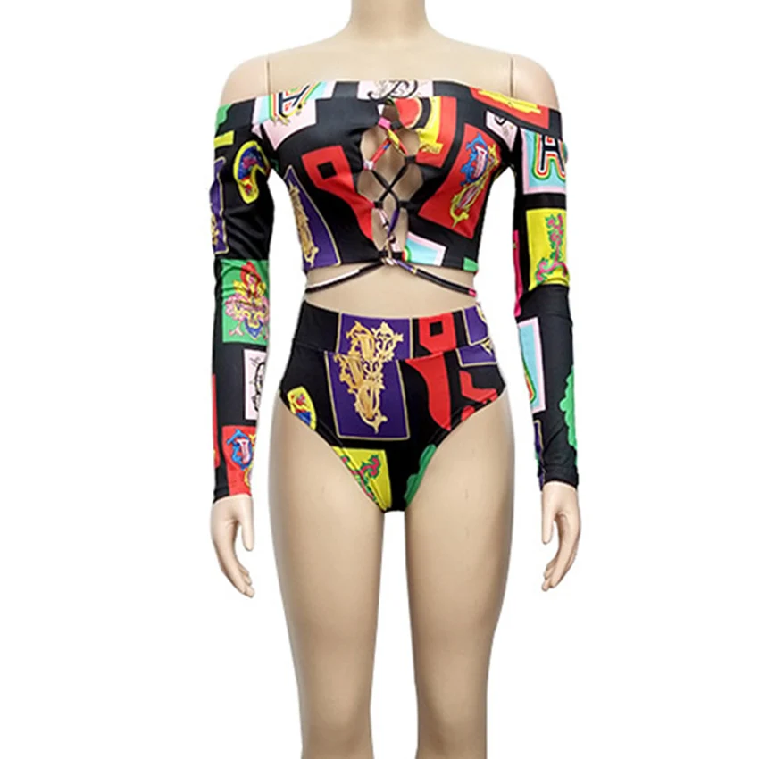 Модная летняя пляжная одежда 2021 сексуальный комплект из двух предметов