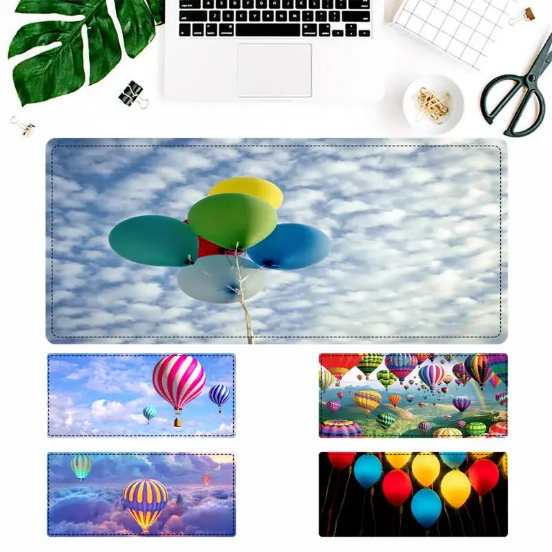 

2020 Rainbow balloon Mouse Pad Gaming MousePad Large Big Mouse Mat Desktop Mat Computer Mouse pad For Overwatch