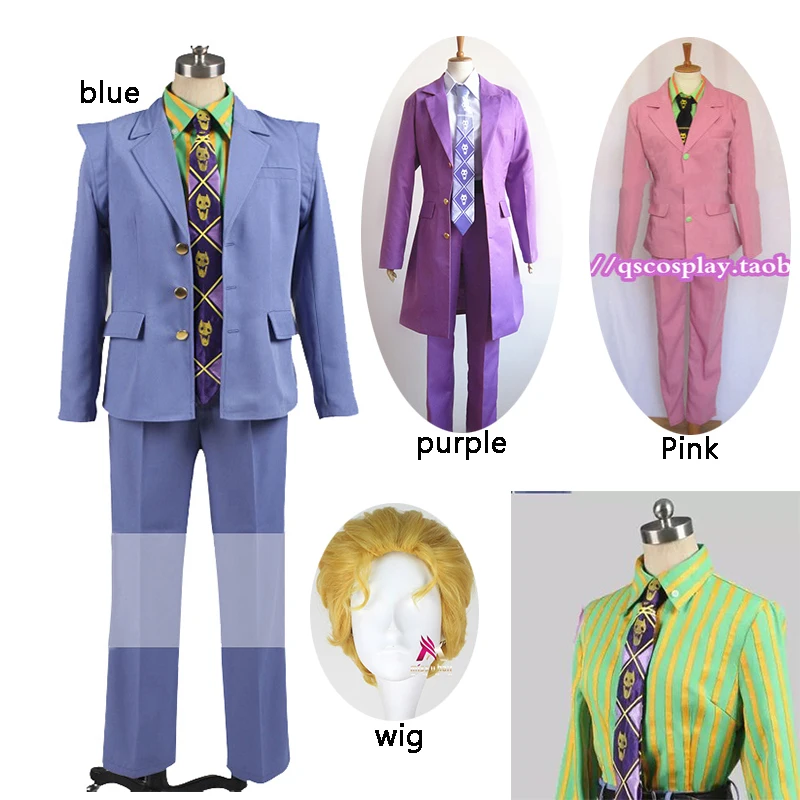 3 цвета 6 шт. невероятные приключения Джоджо Кира ёсикаж карнавальный костюм
