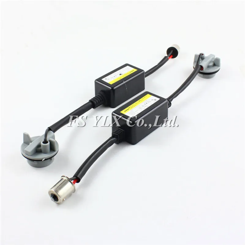 FSYLX Car BA15S 1156 1157 7440 7443 BA9S светодиодный предупреждающий резистор нагрузки Canbus