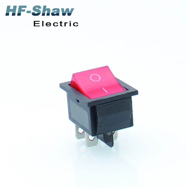 переключатели выключатель света KCD4 кулисный переключатель 2 положения 4 контакта