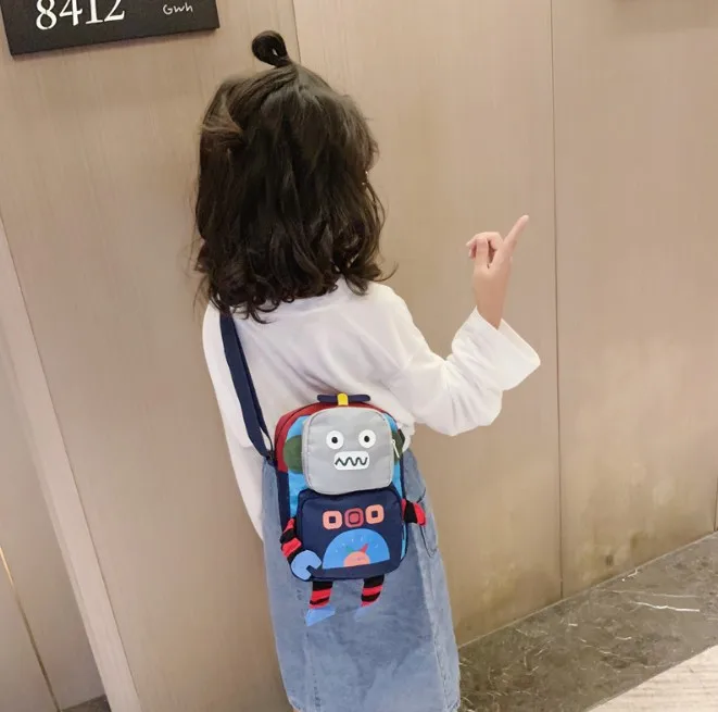 Японский милый робот мини сумка на плечо для детей взрослых сумочка косплея