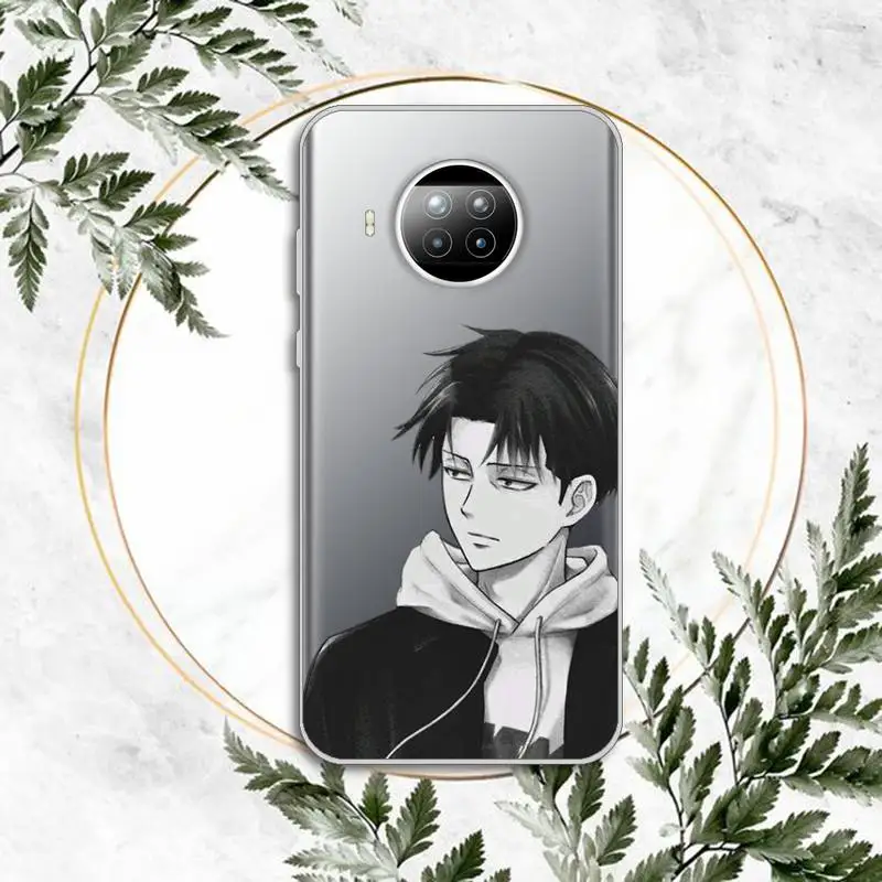 

Attack on Titan Japan anime Phone Case Transparent for Xiaomi Redmi note 10 t 8 9 pro lite 11