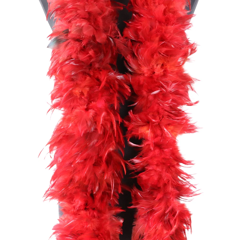 Элегантные окрашенные петушиные перья 2 метра декоративная свадебная одежда DIY