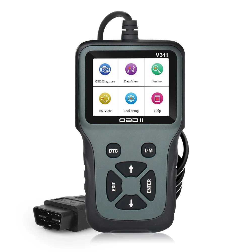 

Automobile color screen code reader diagnostic instrument Diagnostic OBD2 Fault Code Support the German French Dutch English