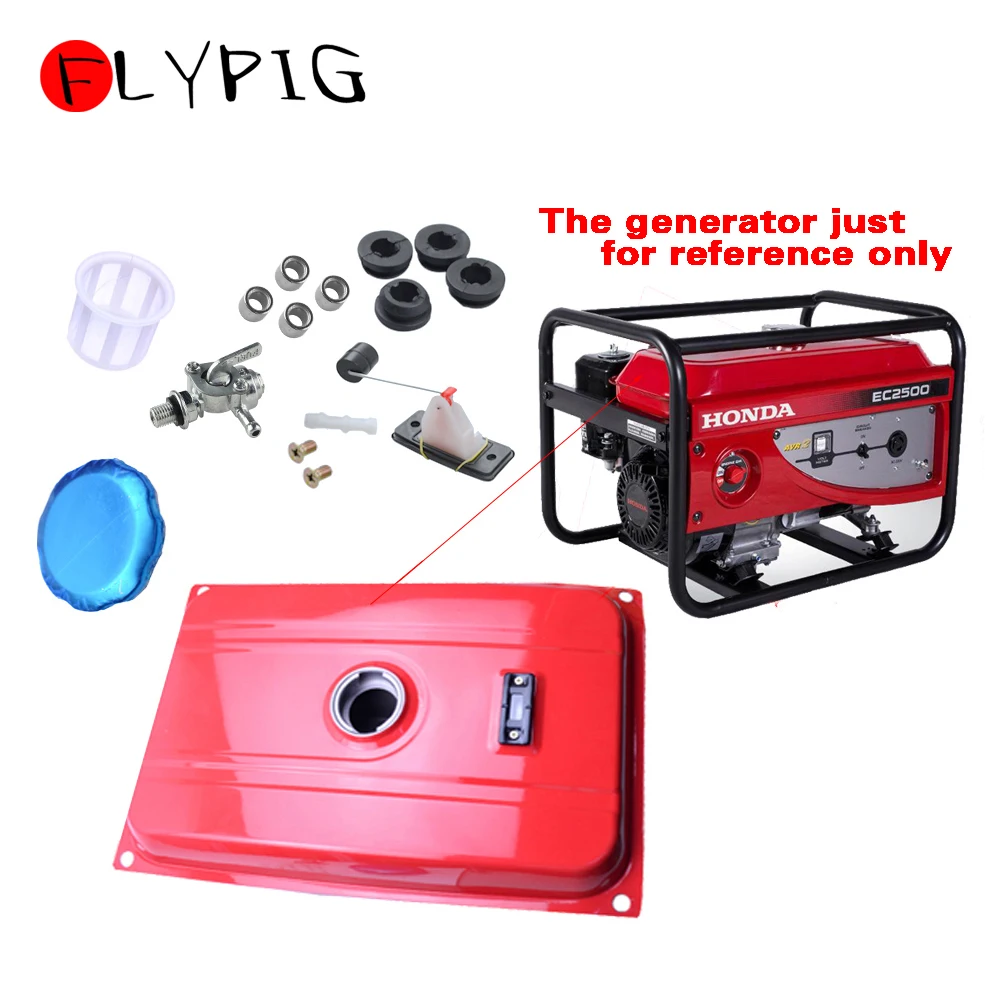 Совершенно новый Красный Универсальный 5 галлонный газовый топливный бак с