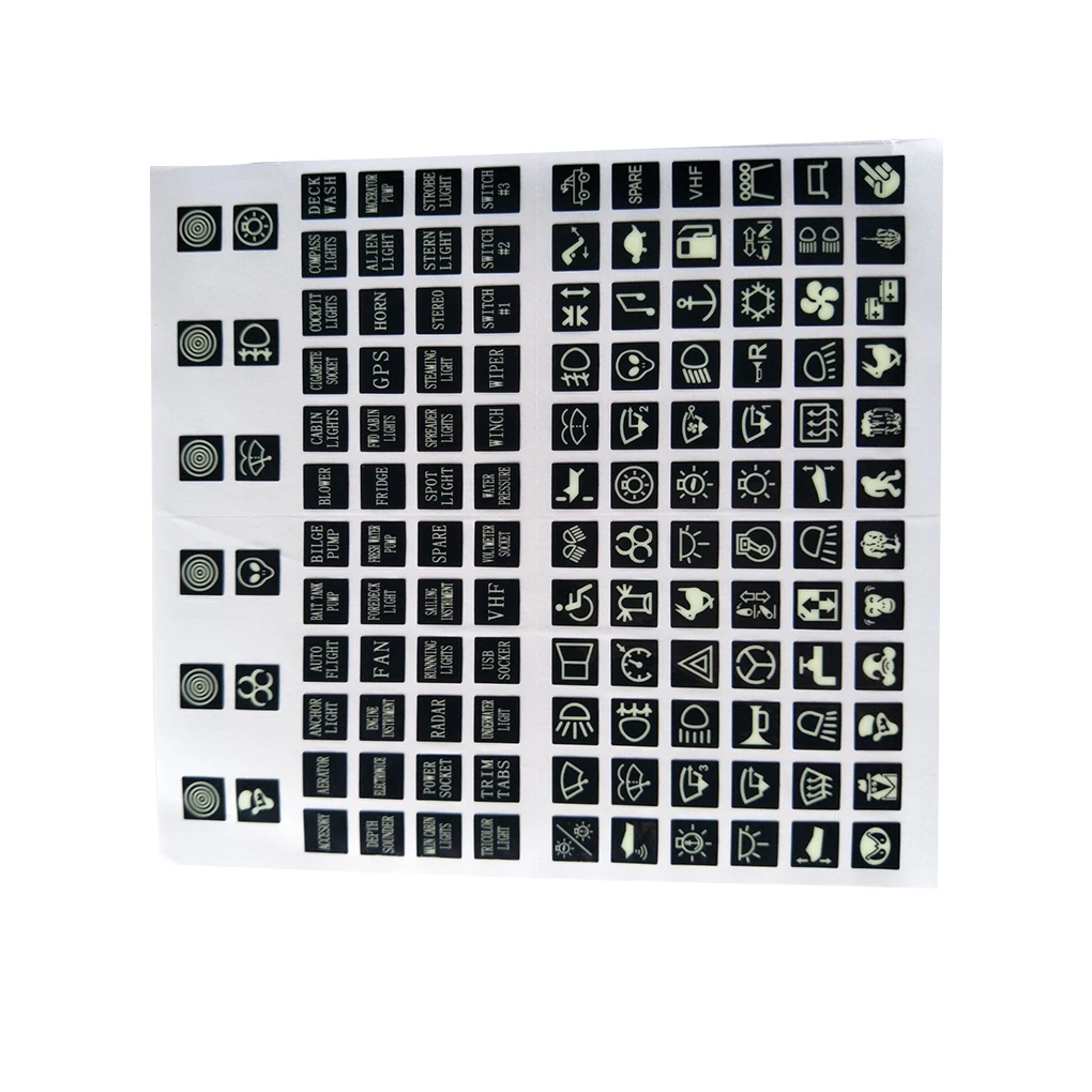120 наклейка на автомобиль лодку грузовик инструмент переключатели реле Декор -