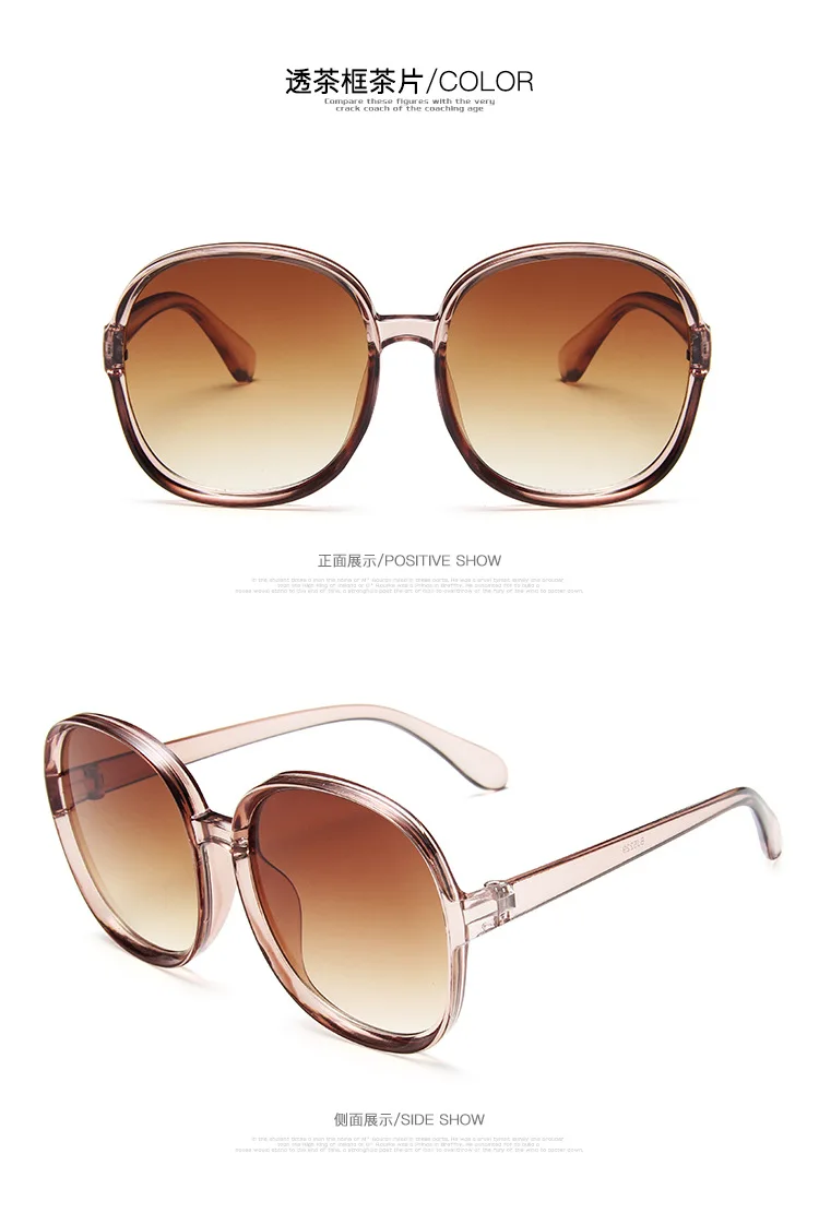 

Vintage Sexy Ladies big round Sunglasses Women Brand Designer New Fashion Cute Eyewear Small Sun Glasses Female Oculos de Sol