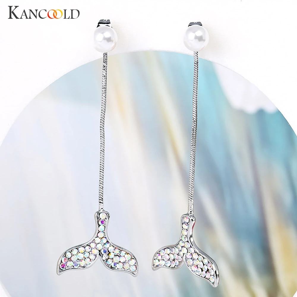 Женские длинные серьги-гвоздики из стерлингового серебра 2019 | Тематическая