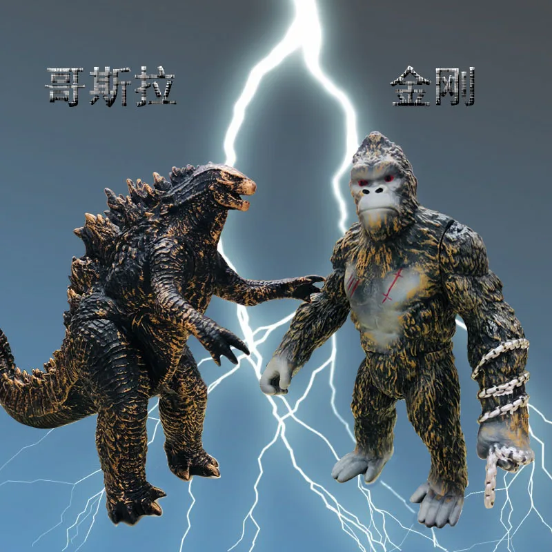 

Фигурки героев аниме GodAzillas Vs. King Kong с изображением черепа, самодельные шарнирные подвижные куклы-модели с орнаментом