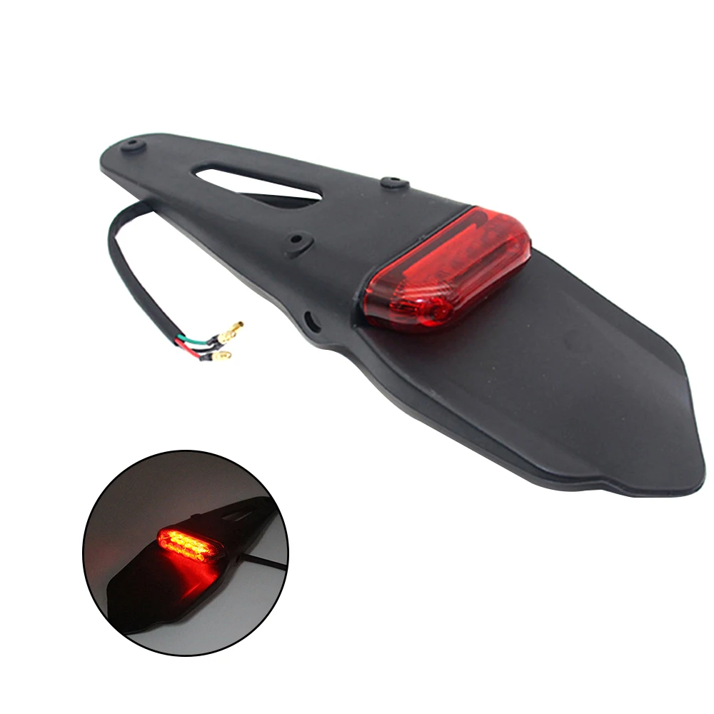 Мотоцикл светодиодный фонарь светильник заднее крыло стоп Enduro задний MX Trail