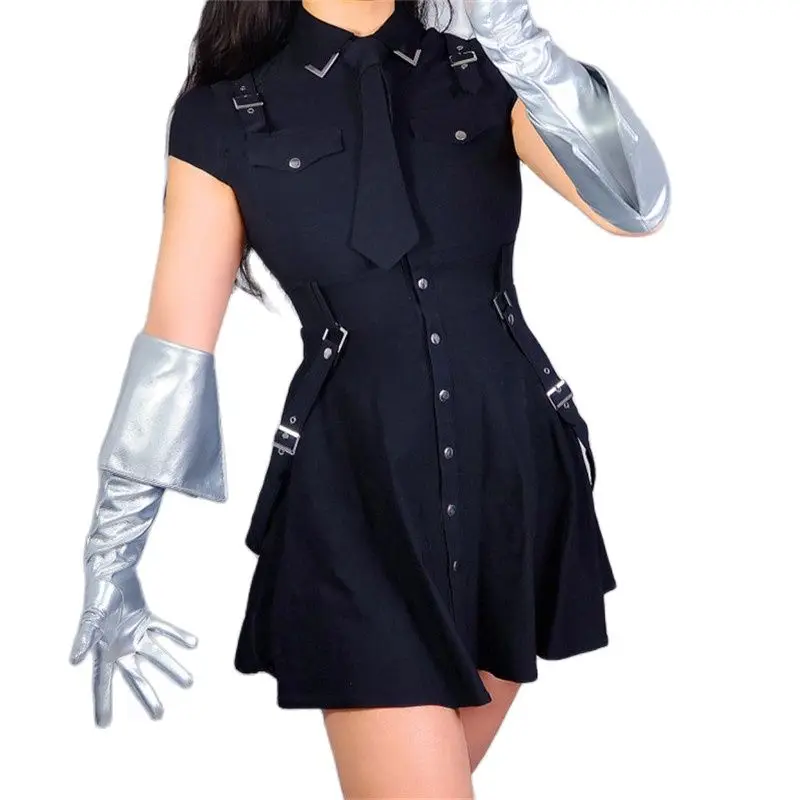 

Латексные длинные перчатки из искусственной лакированной кожи, серебристые вечерние длинные перчатки с застежкой, размер 26 дюймов, 65 см, ...