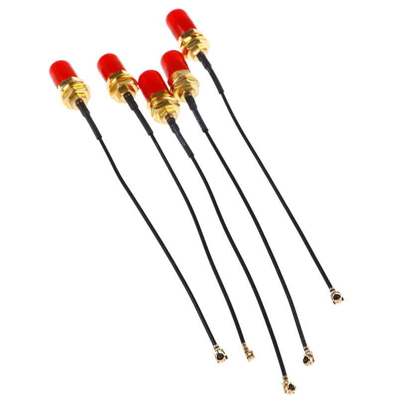 

5pcs/lot SMA Extension Cable Straight Jack to uFL/u.FL/IPX/IPEX Female Connector Pigtail Antenna RF Pigtail Cable 10cm
