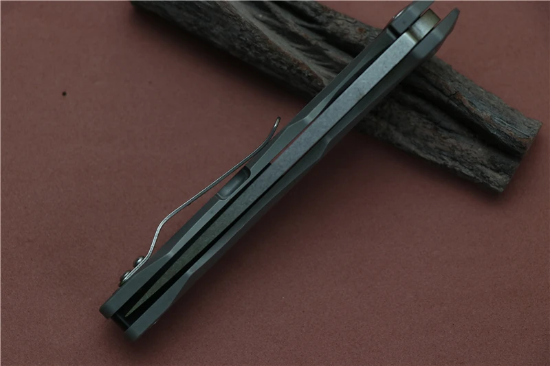 HQ складной нож с шариковым подшипником D2 лезвие стальная ручка для кемпинга