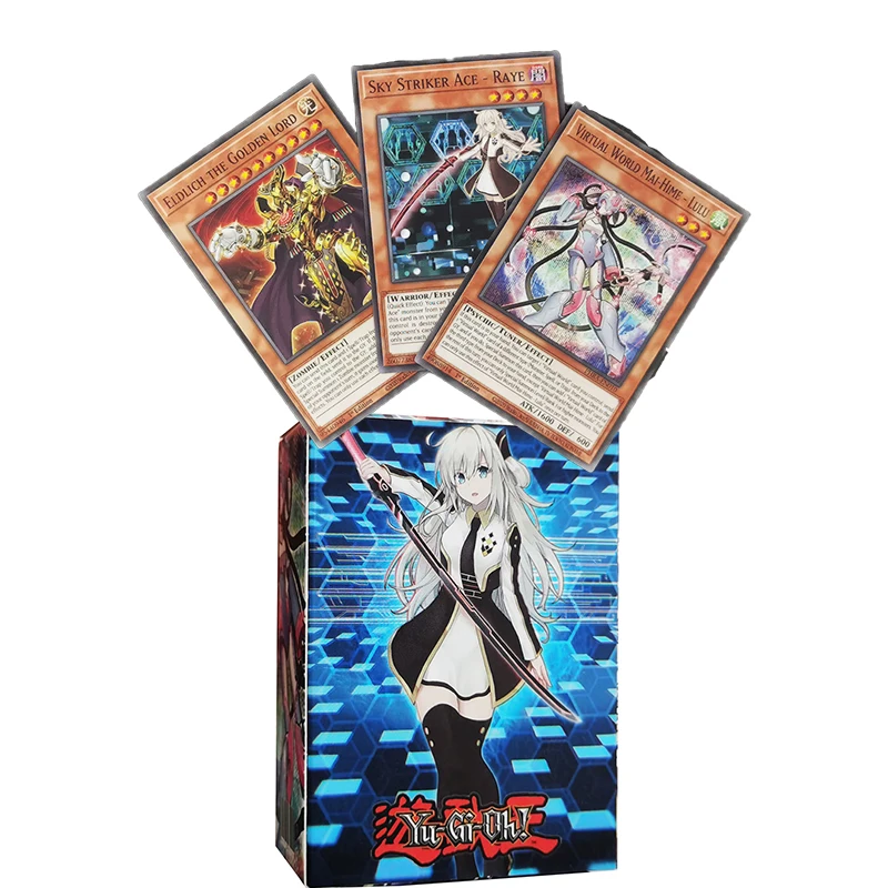 

100pcs Yu-Gi-Oh! DIY English version Card Eldlich the Golden Lord Game Collection Cards Children's toys Holiday gifts