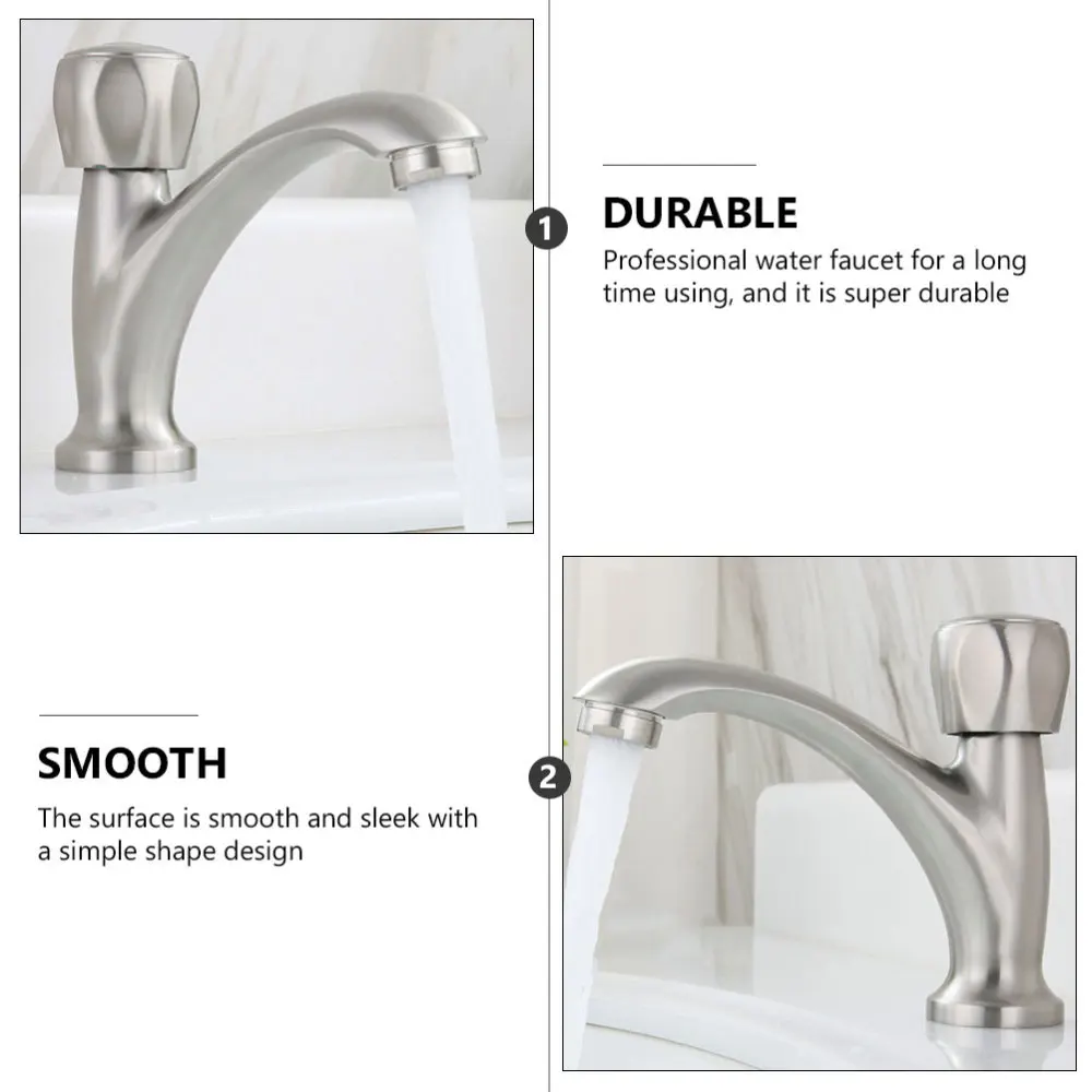

1PC Stylish Wash Basin Desktop Type Single Cold Reliable