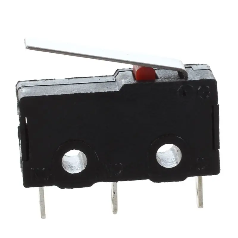 10 Pcs AC 125V 5A SPDT 1NO 1NC Short Straight Hinge Lever Mini Micro Switch | Обустройство дома